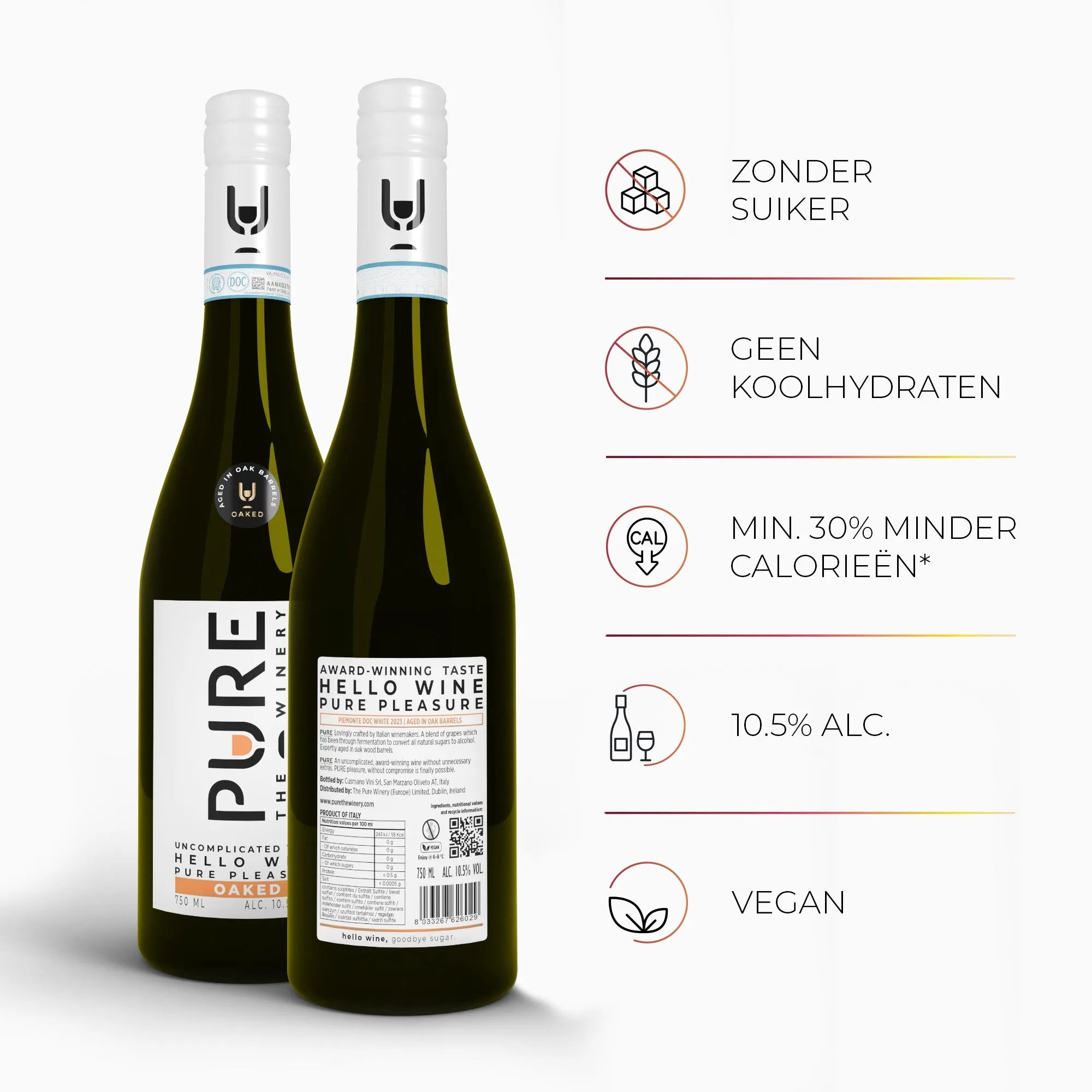 Egetræ Zero Sugar Hvid