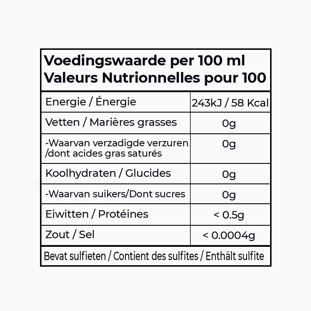 Zero Sugar Mousserende Rosé