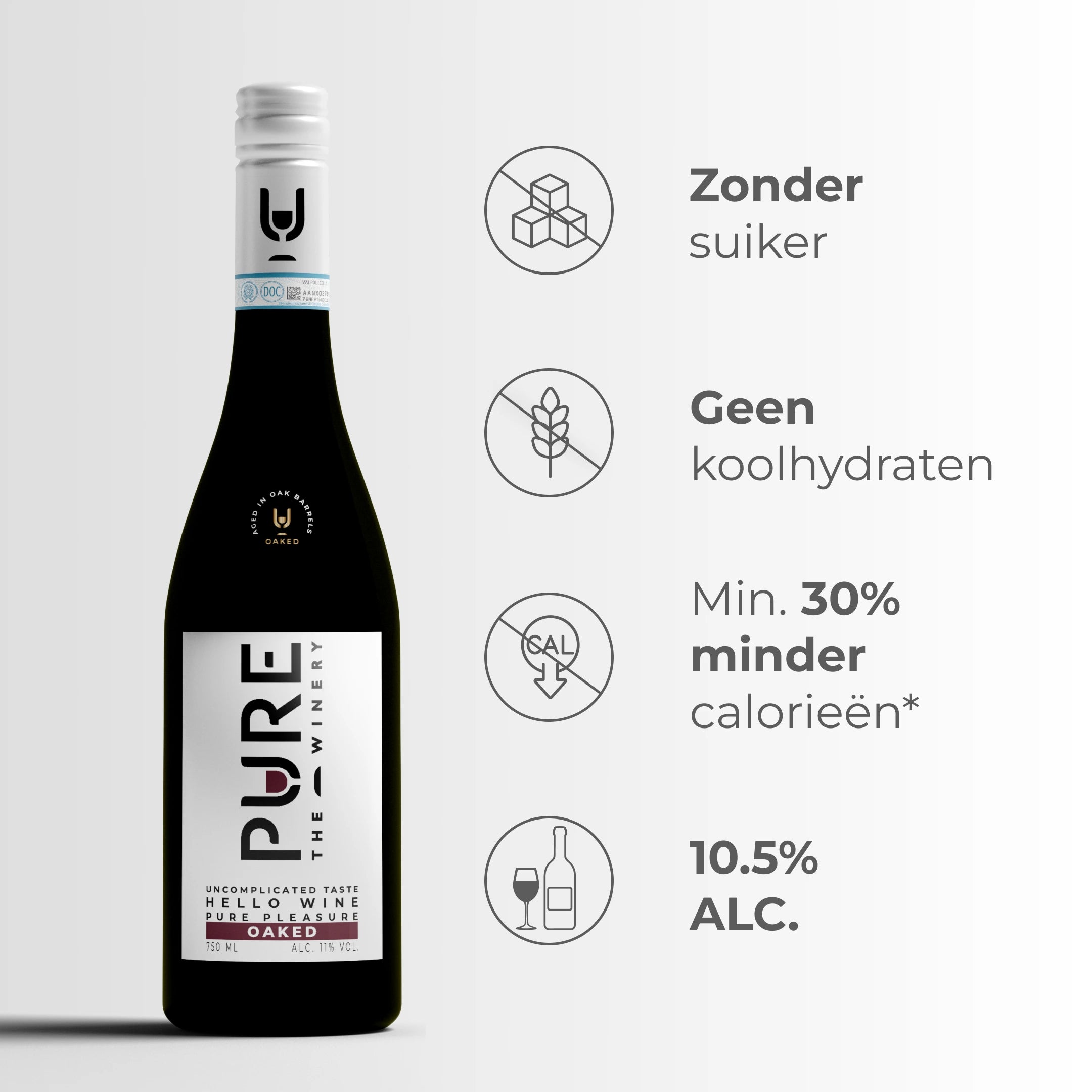 Egetræ Zero Sugar Rødvin