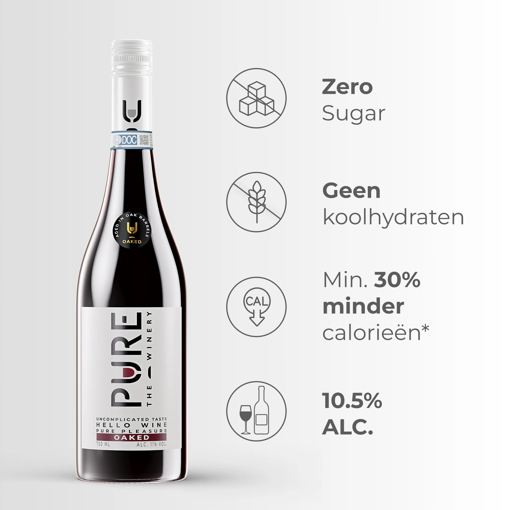 Egetræ Zero Sugar Rødvin