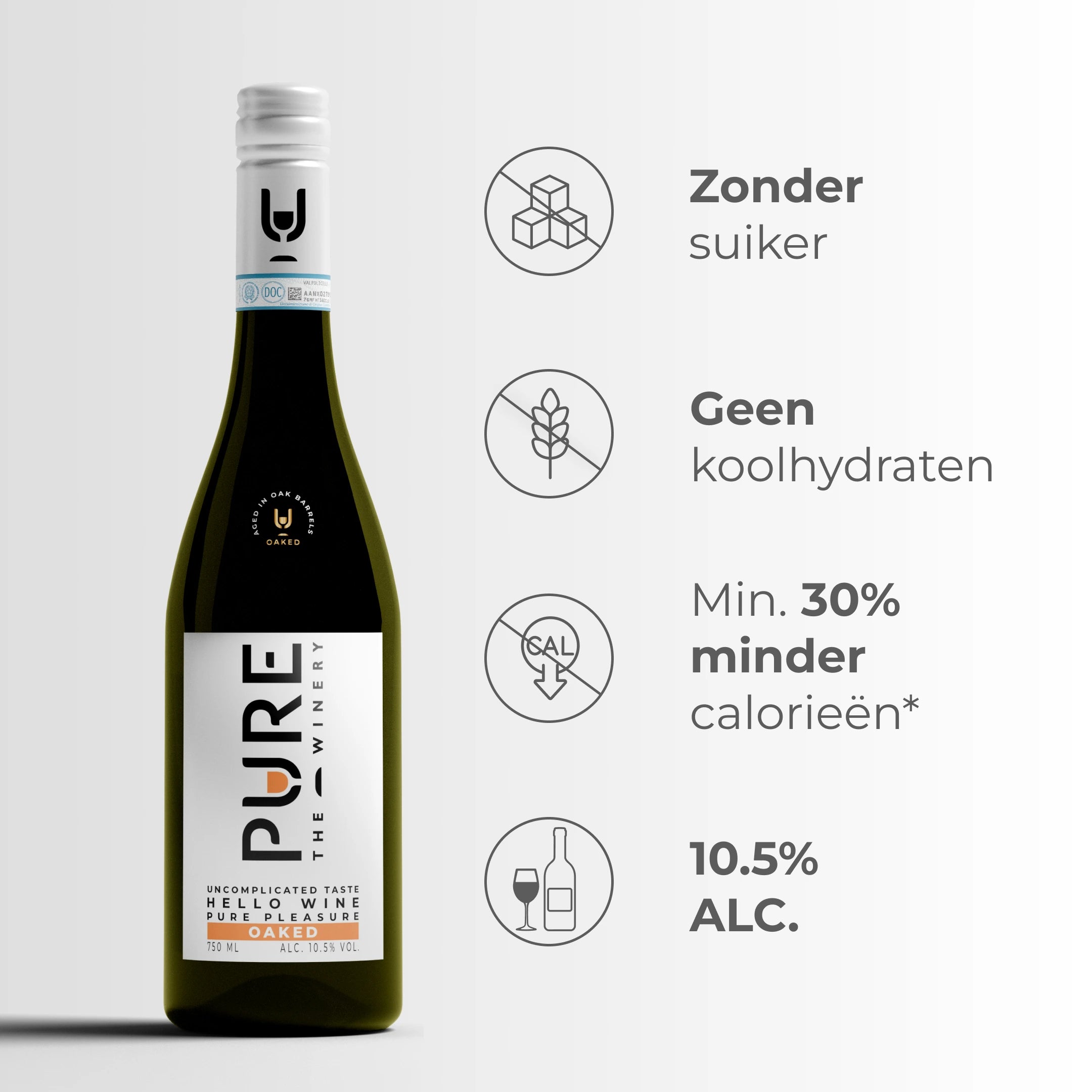 Egetræ Zero Sugar Hvid