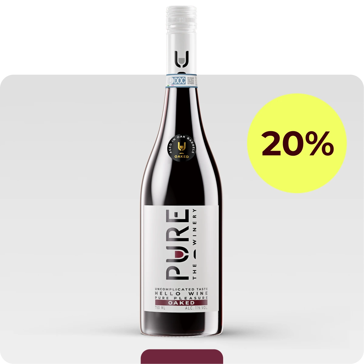 Egetræ Zero Sugar Rødvin