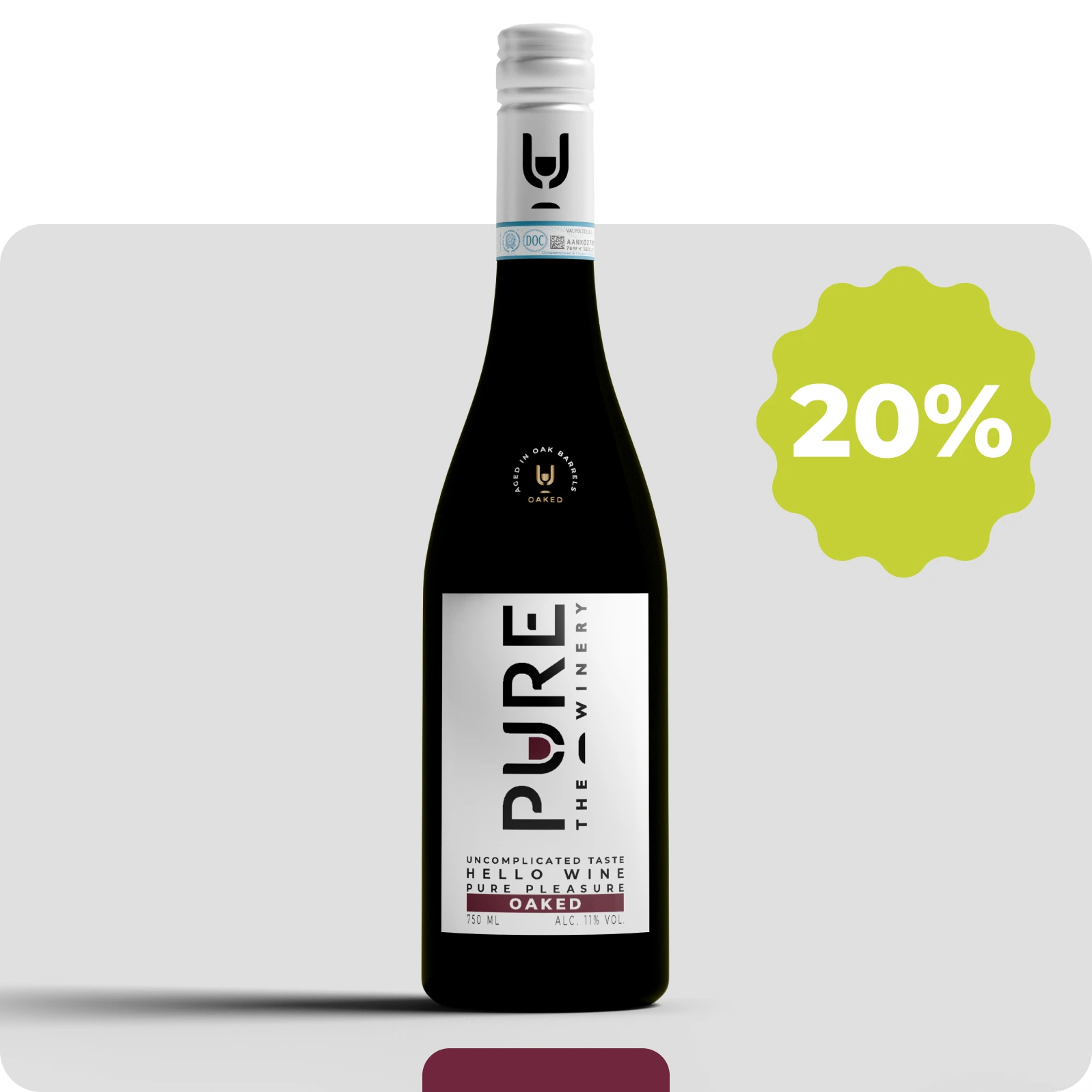 Egetræ Zero Sugar Rødvin