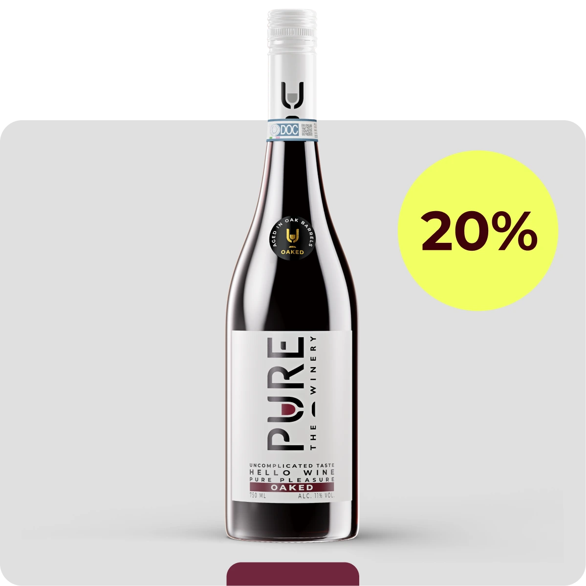 Egetræ Zero Sugar Rødvin