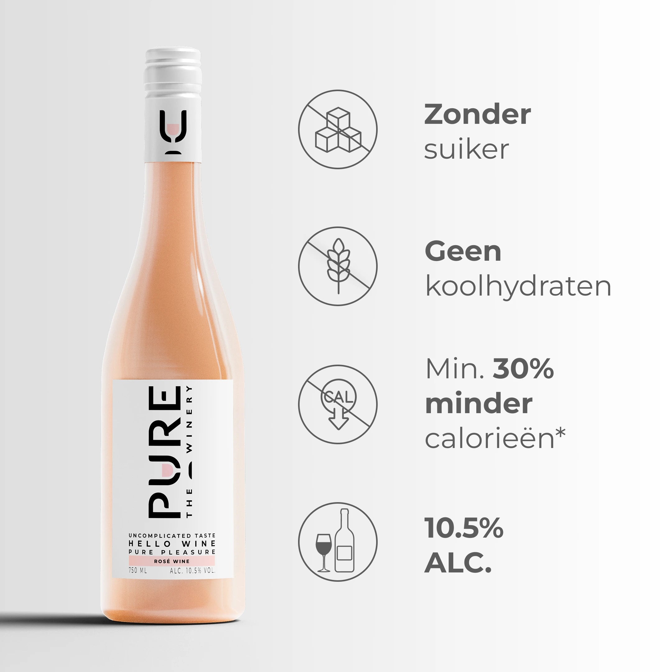 Zero Sugar Rosévin