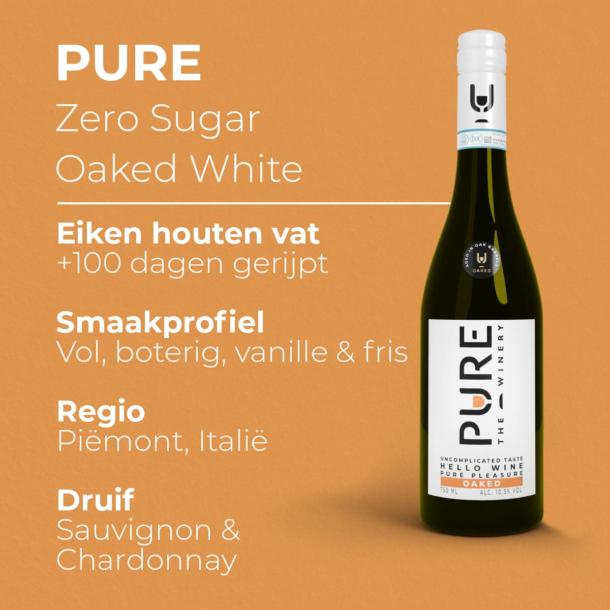 Egetræ Zero Sugar Hvid