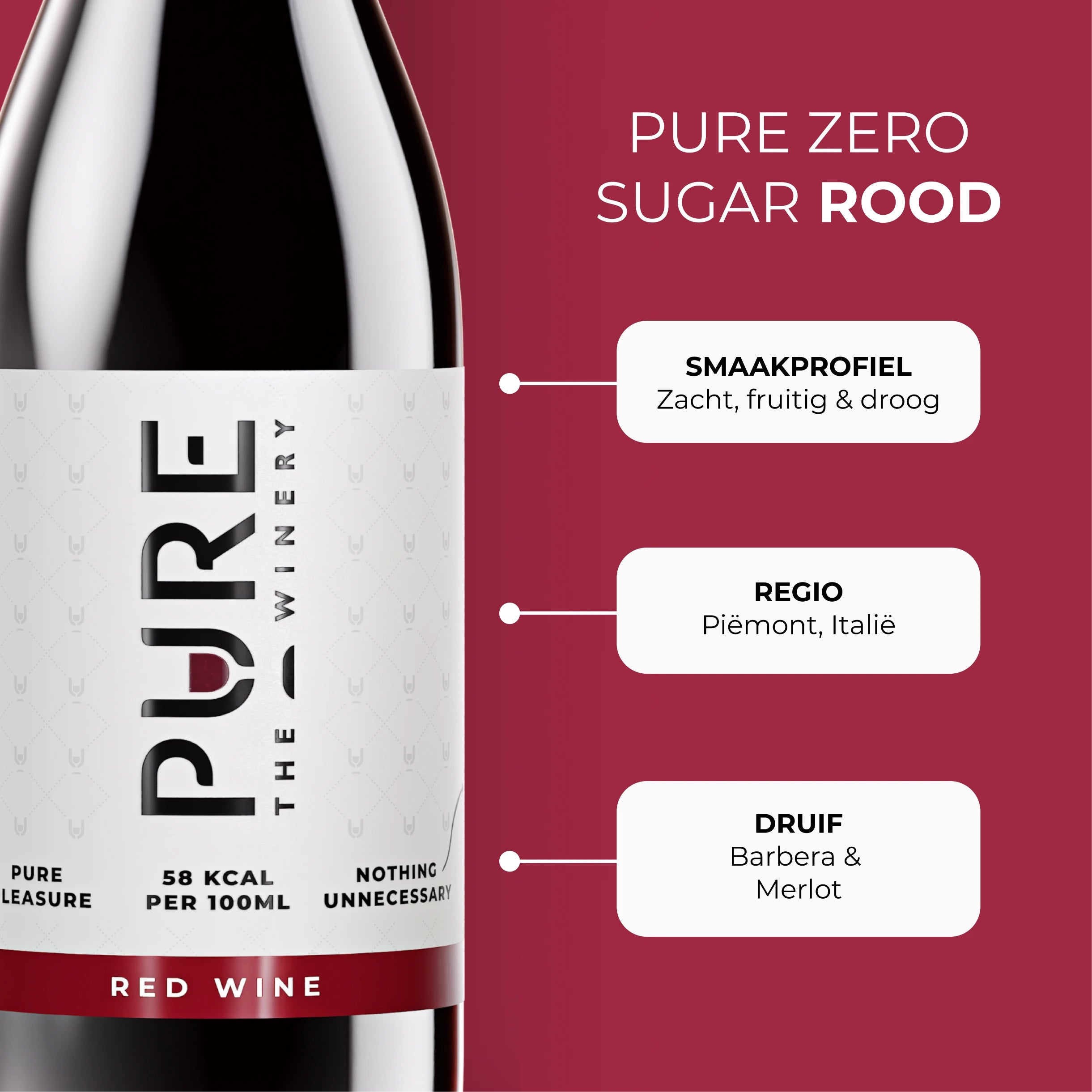 Zero Sugar Rødvin