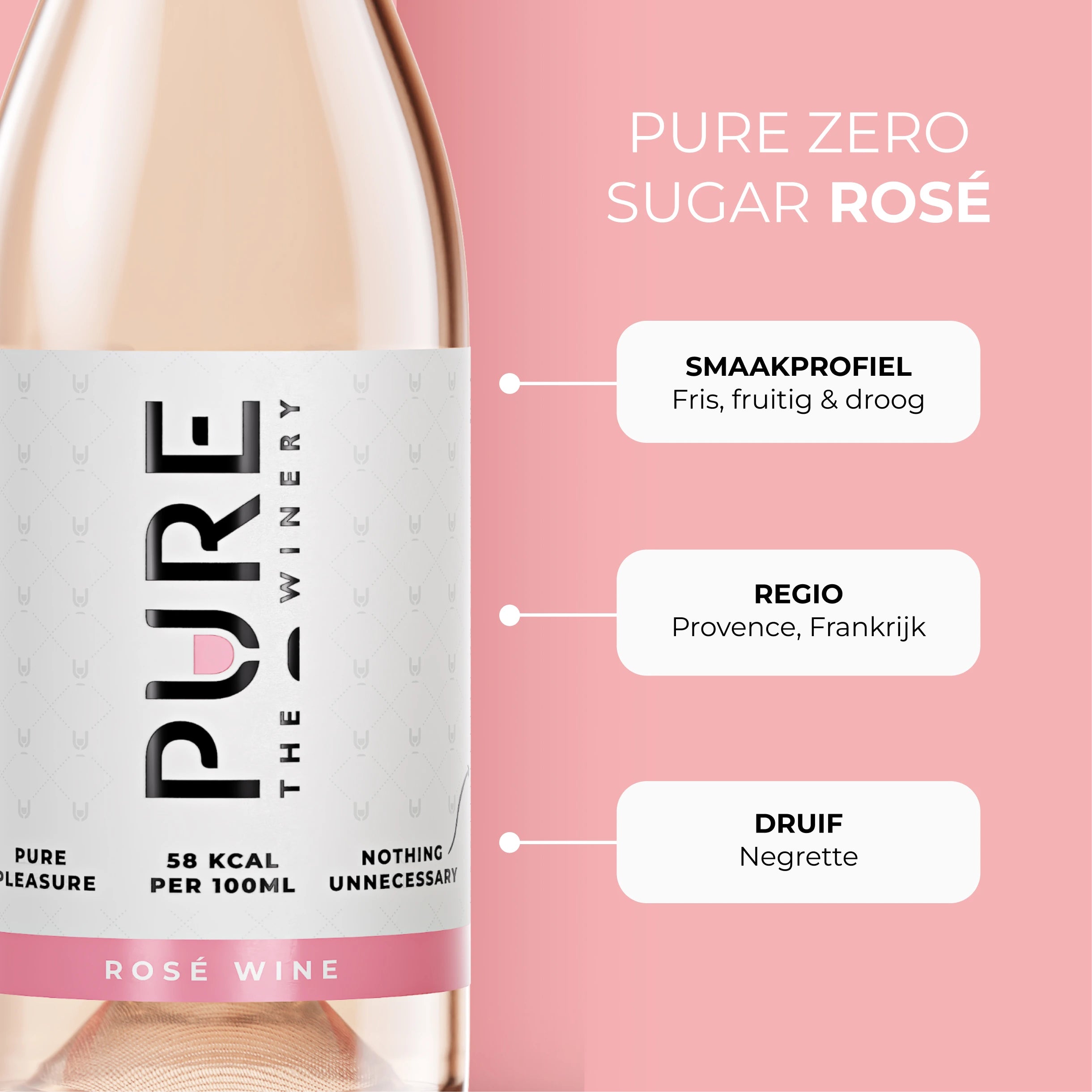 Zero Sugar Rosévin
