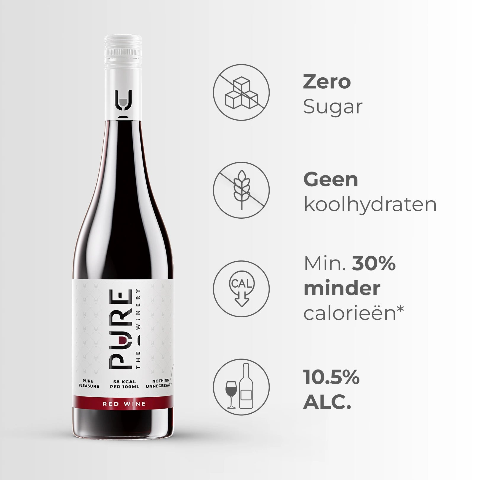 Zero Sugar Rødvin