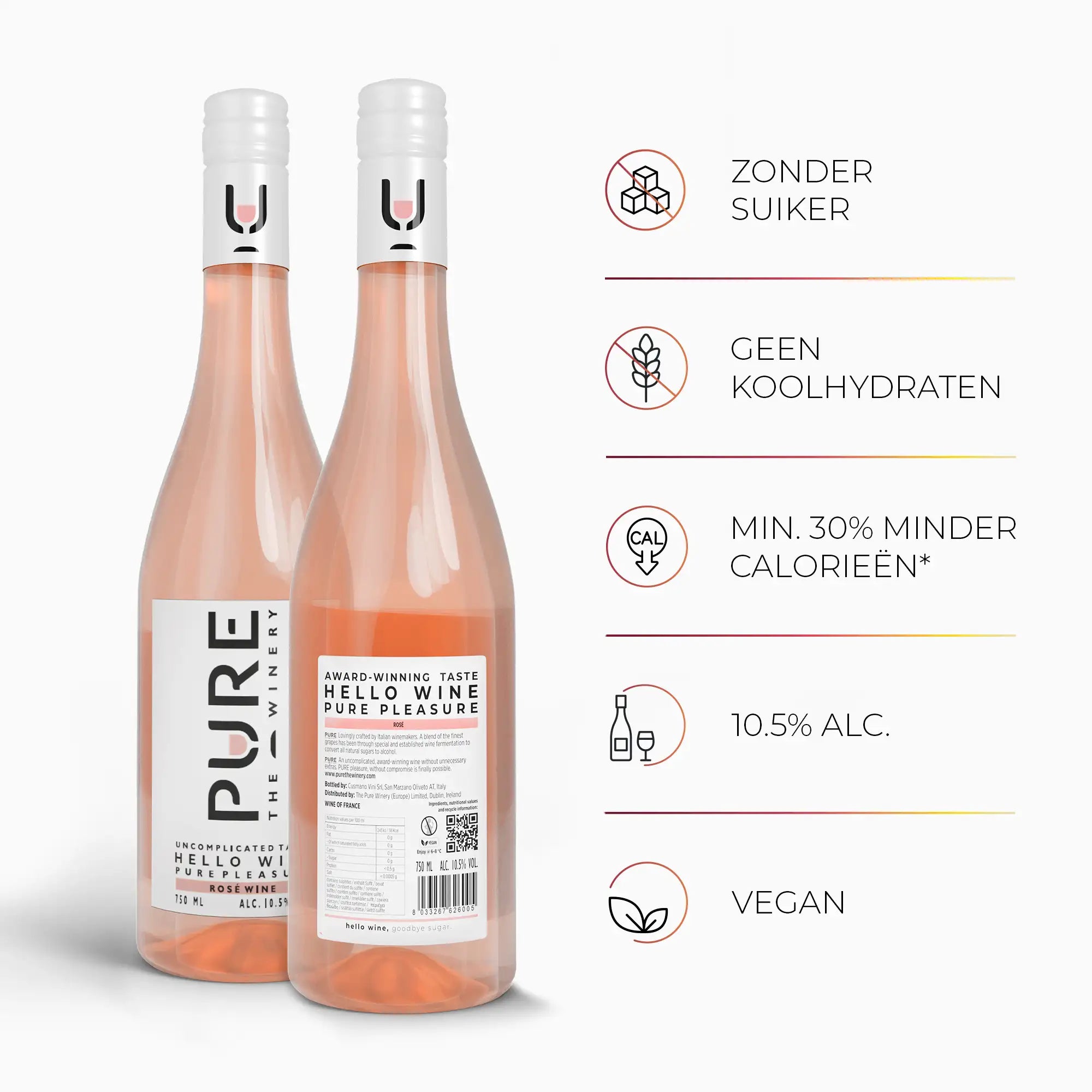 Zero Sugar Rosévin