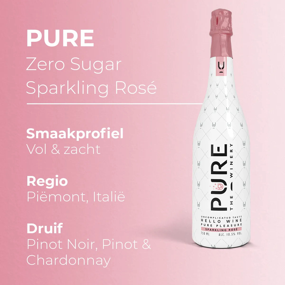 Zero Sugar Mousserende Rosé